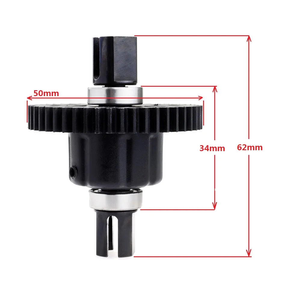 48T Center Differential Spur Gear Set For DF- Models 6684 1/8 RC Car Buggy Truck RC Car Truggy RC Car Accessories