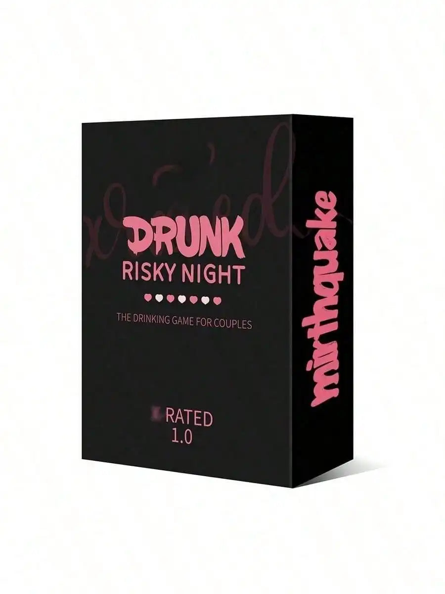Drunk Risky Night Card Game, Hilarious Interactive Party Game for Couples, Friends & Family, Perfect Entertainment & Christmas Game Gift,Game Gift!Cards Games,Party Games,Friends Games,Board Games
