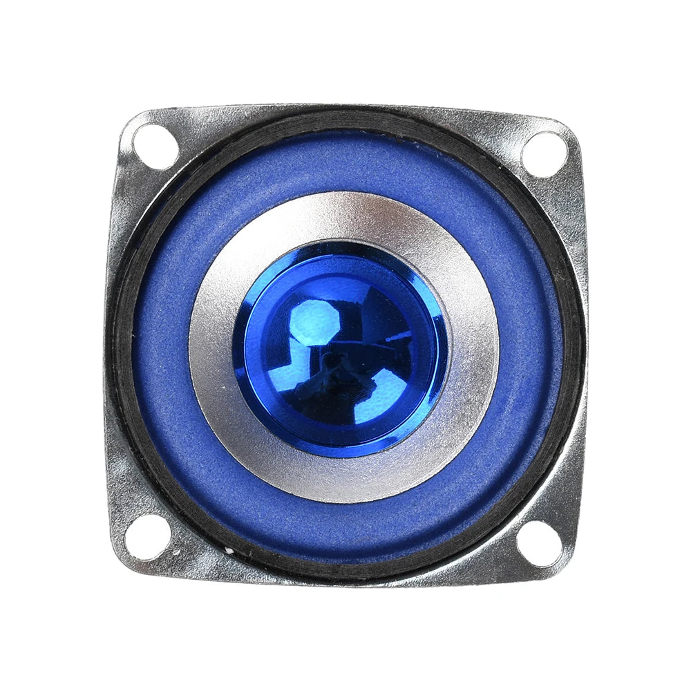 52mm 2-Inch 5W 4-Ohm Full Range Square Speaker Mini Blue Audio Driver for DIY Electronics Pro Home/Car Projects Fast Shipping
