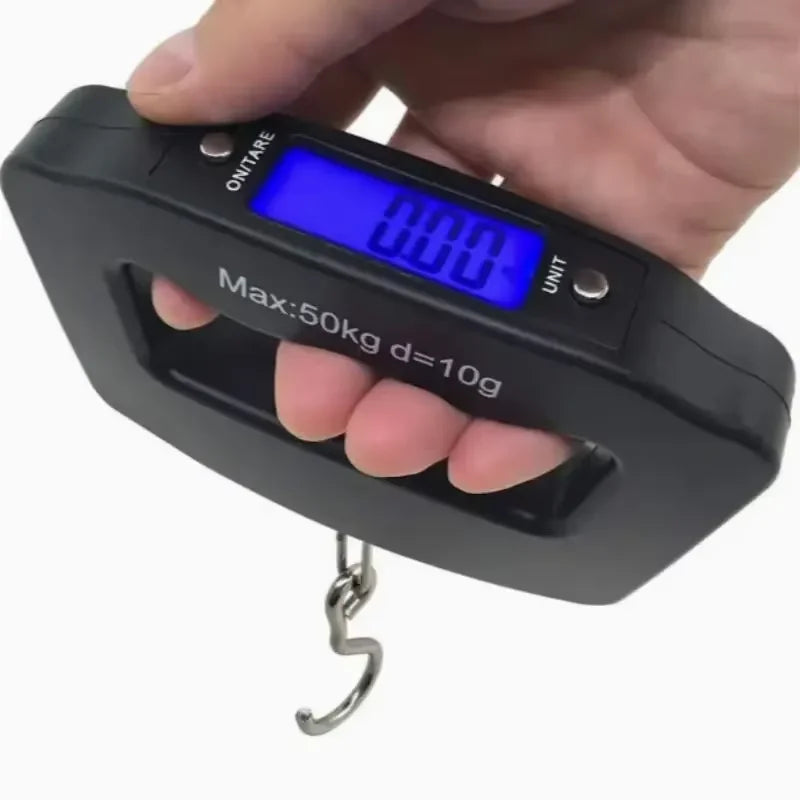 Digital Hanging Luggage Scale Portable Electronic Travel Suitcase Weighing Scale With Backlight For Travel Weight Check