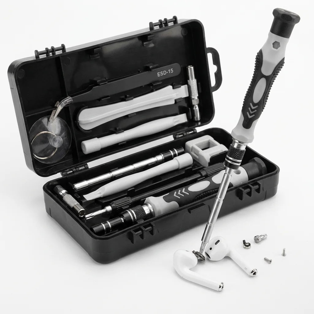 100 in 1 Precision Screwdriver Set - Magnetic Repair Tool Kit for iPhone, Watch, Laptop, Electronics & Household Repairs