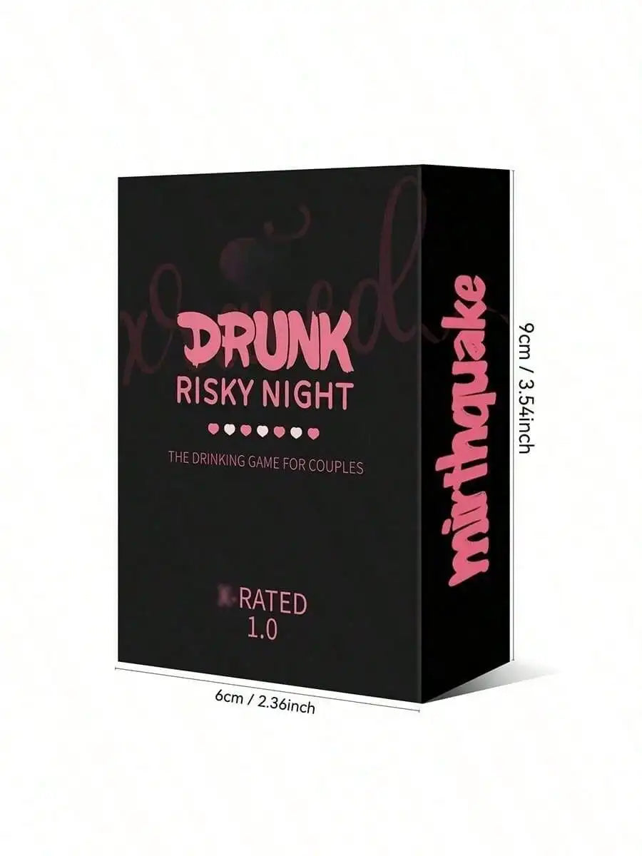 Drunk Risky Night Card Game, Hilarious Interactive Party Game for Couples, Friends & Family, Perfect Entertainment & Christmas Game Gift,Game Gift!Cards Games,Party Games,Friends Games,Board Games