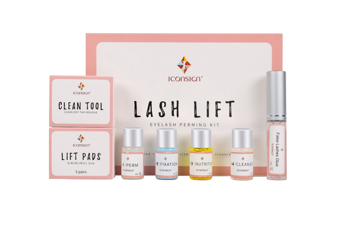ICONSIGN Lashes Lifting Lash Lift Kit Eyelash Lamination Kit Eyelash Enhancer Perm Lash Eye Makeup Eyelash Beauty Tools