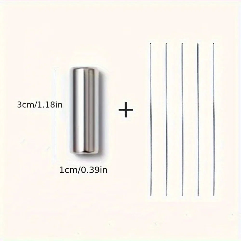 1/2/3/6 Pc Cat Eye Nail Magnet Set with Flexible Iron Wire For Creating Heart & Ingot Shapes On Nails Nail Art Accessories Tools