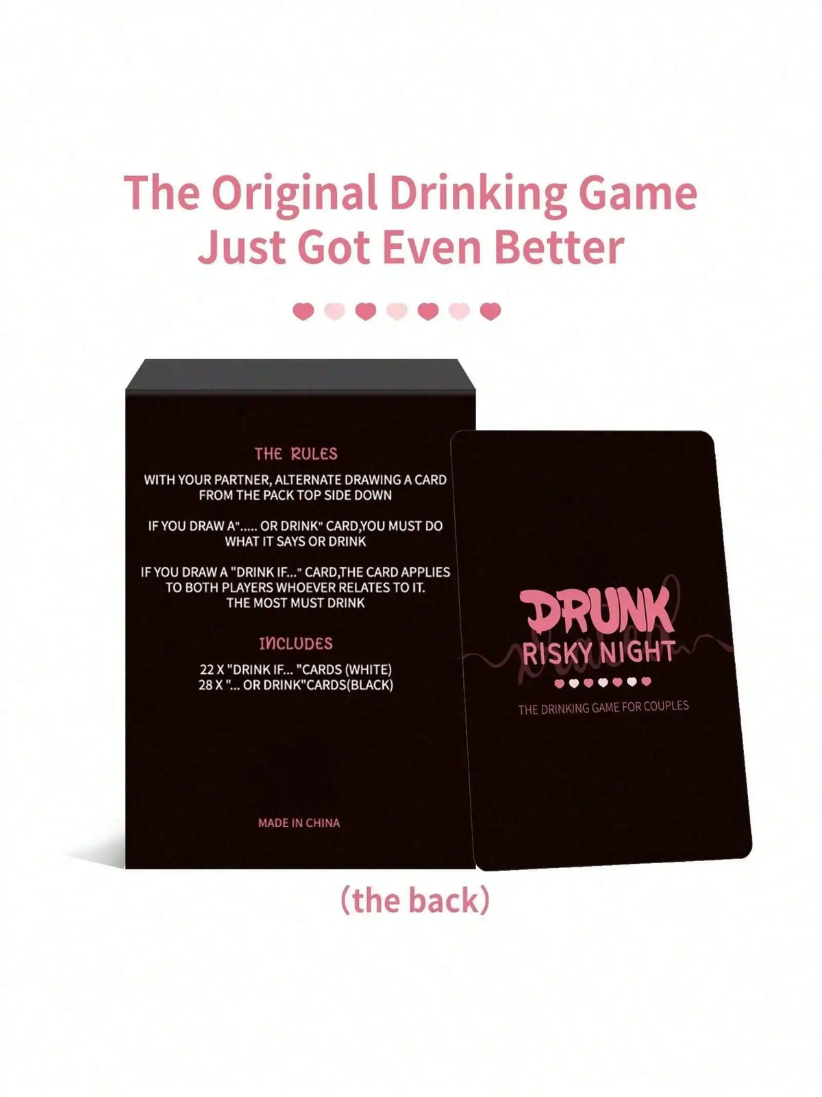 Drunk Risky Night Card Game, Hilarious Interactive Party Game for Couples, Friends & Family, Perfect Entertainment & Christmas Game Gift,Game Gift!Cards Games,Party Games,Friends Games,Board Games