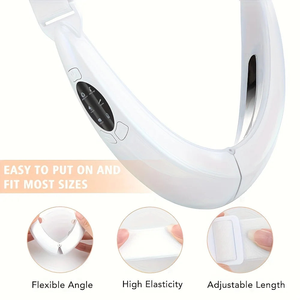 Cloud Prime Health Care V-Line Electric Face Massager Double Chin Eliminator Vibration Facial Vibration Massage Fat Reducer Lift Tools For Christmas And New Year Gifts