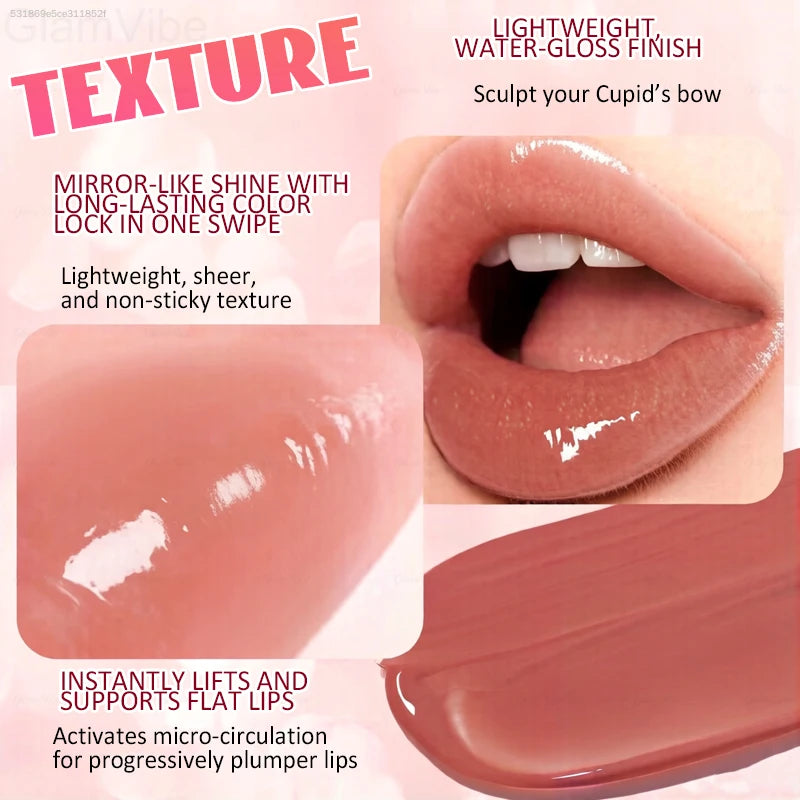 Extreme Lip Plumper Serum Volumizing Enhancer 3D Fuller Lips Shaping Liquid Deep Moisturizing Hydrating Lip Oil Soothing Repairing Dry Cracked Lips Treatment Reduce Fine Lines Plump Gloss Beauty Cosmetics