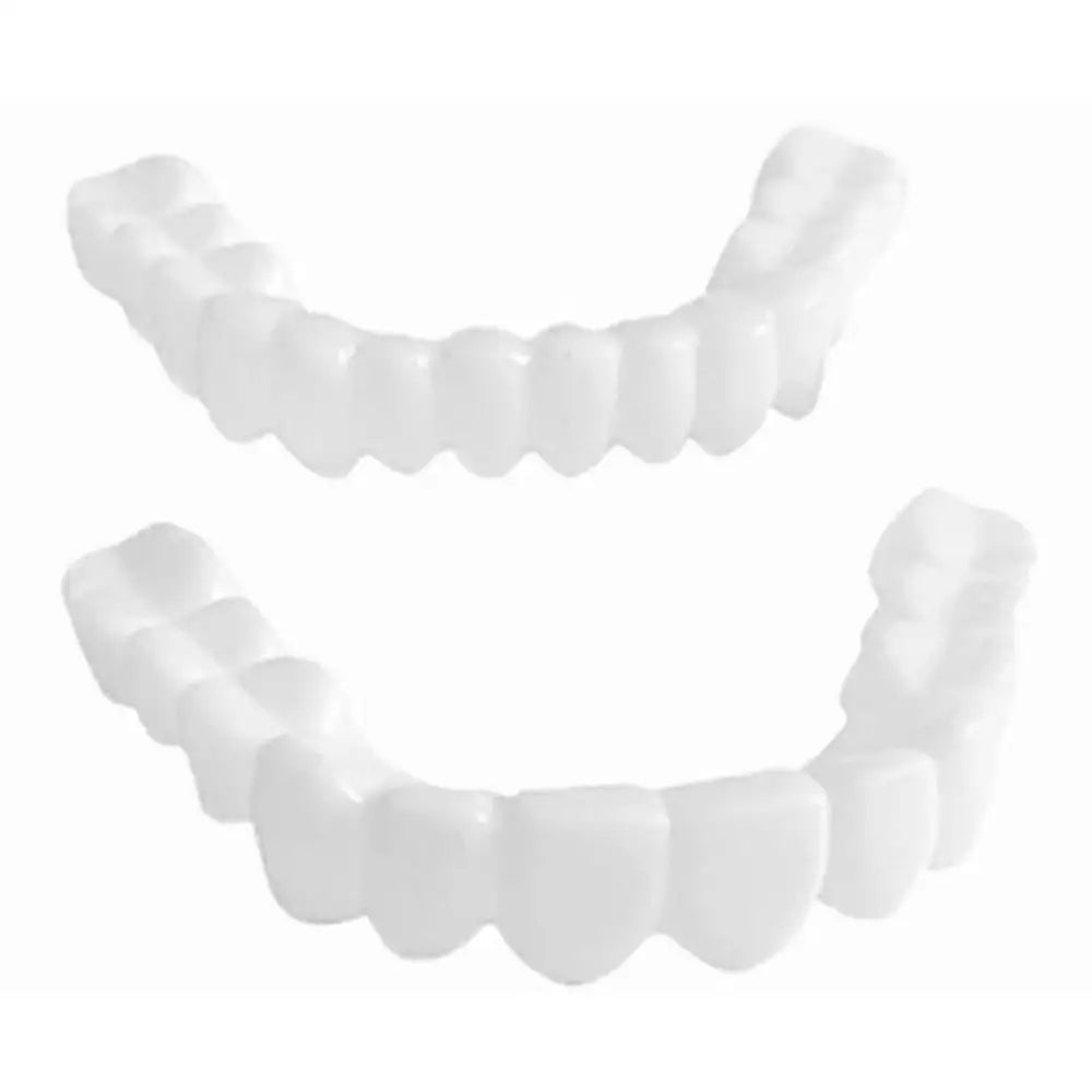 Tooth Veneers Unisex Teeth Veneer Upper Lower Veneers Temporary Smile Improver Instant Confidence Smile Tools Beauty Tool