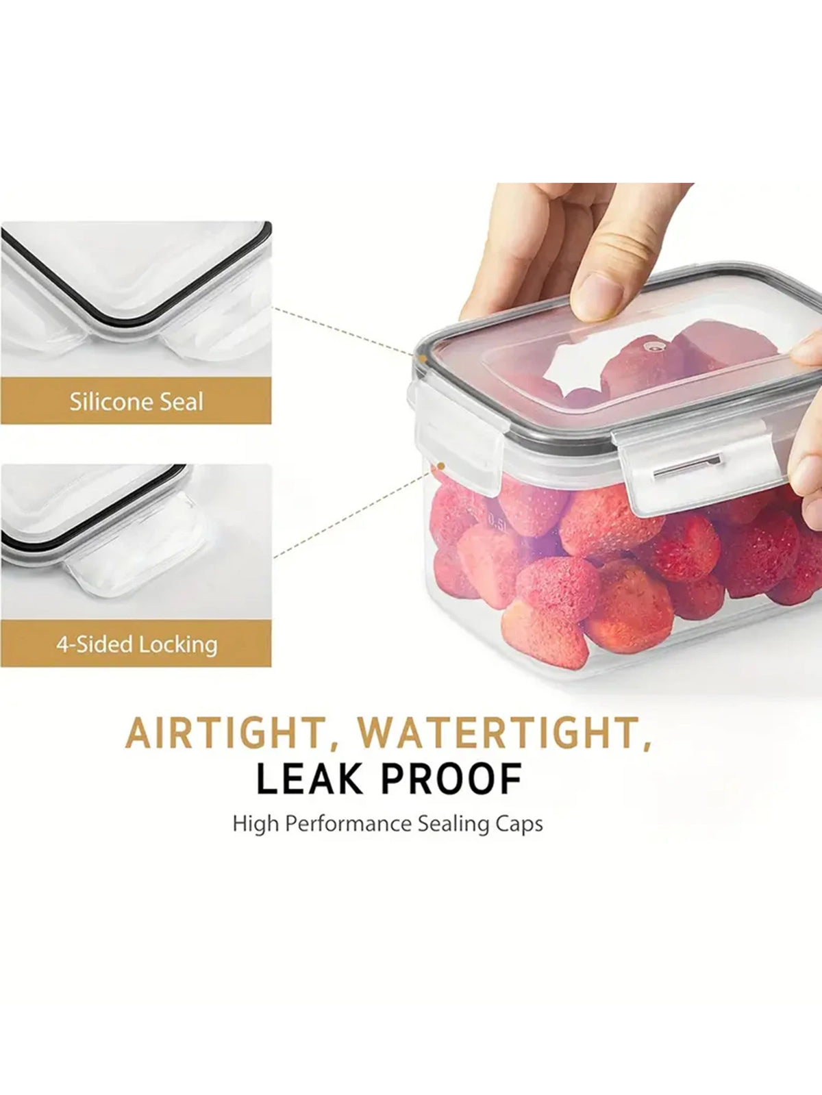 14pcs, Kitchen Gadgets, Sealed Pasta Boxes with Lids, Labels and Markings - Versatile Containers for Pasta, Dry Food,