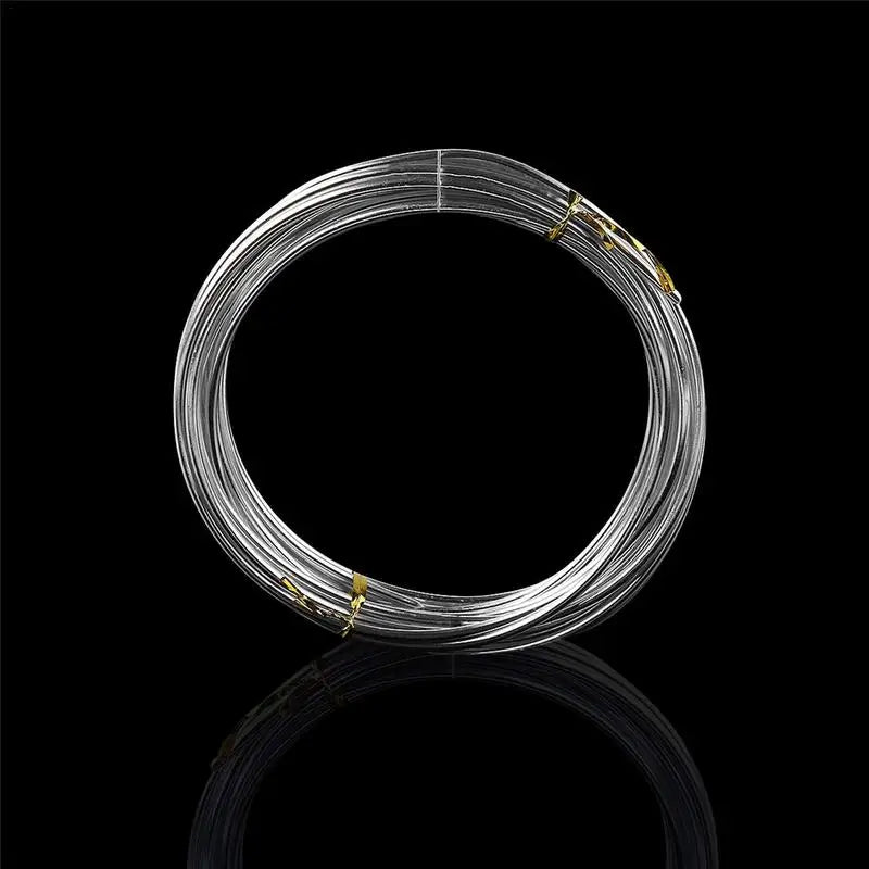 10/20M Silver Aluminum Craft Wire Versatile Bendable Metal Craft Wire For Making Dolls Skeleton DIY Jewelry Crafts 1/1.5/2mm