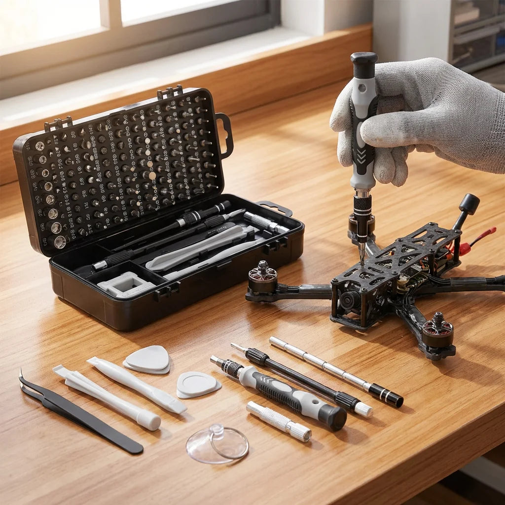 100 in 1 Precision Screwdriver Set - Magnetic Repair Tool Kit for iPhone, Watch, Laptop, Electronics & Household Repairs