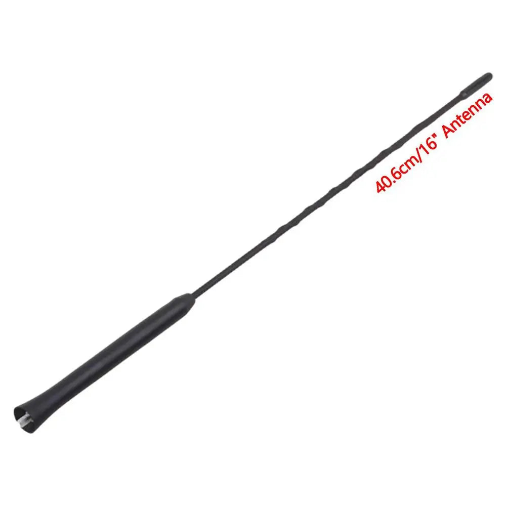 Radio Antenna Versatile Alloy AM FM Antenna Car Accessories With Three Sizes For Car Radio Decoration Signal Receiver For Cars