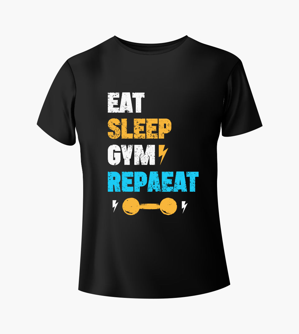 Round Neck Printed T-Shirt